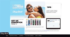 Desktop Screenshot of chapstick.com.co